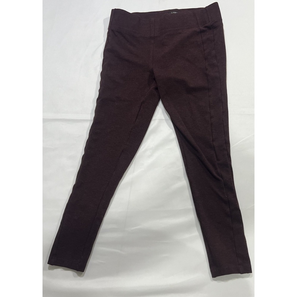 Loft Capri Leggings Womens Medium Red Running Activewear Workout